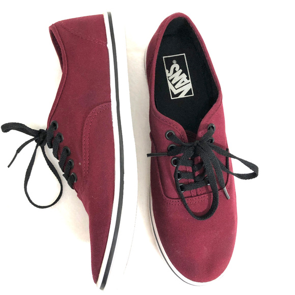 Vans Shoes - Burgandy Vans